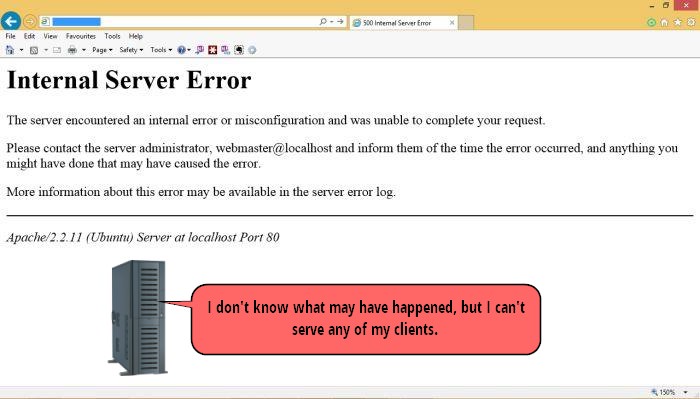 500 - Internal Server Error 500